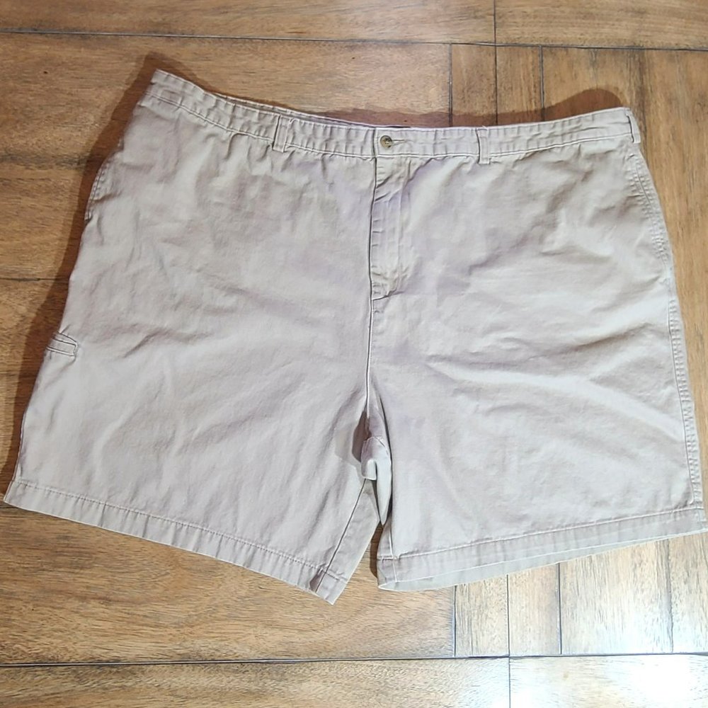 Saddlebred Cotton Khaki Shorts Mens Size 52